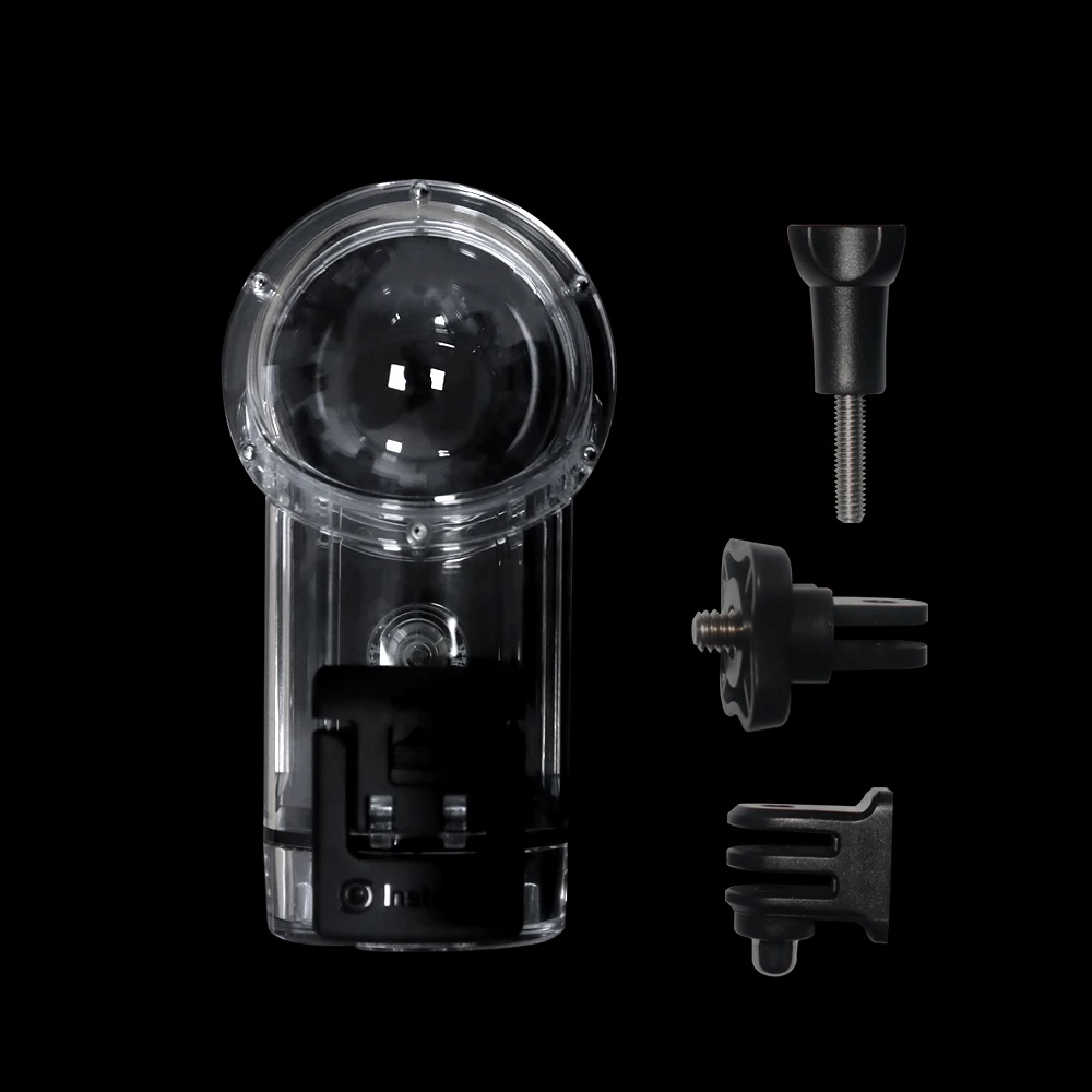 Insta360 ONE X камера Подводные детали корпус IPX8 30 метров водонепроницаемый с 1/4 дюймовым отверстием для серфинга дайвинга подводное плавание