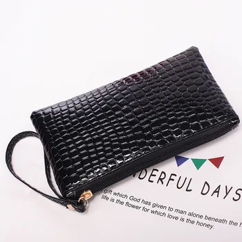 

Bags for Women 2020 Handbag Purse Wallet Simple Fashion Gift Ladies Day Clutches Zipper Satchels Soft PU Alligator