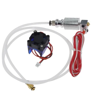 

J-head Hotend Wade Hot End Extruder V5 Remote 3D Printers Parts 1.75mm 3.0mm Filament Direct Short 0.4mm Nozzle Fan Part 12V40W