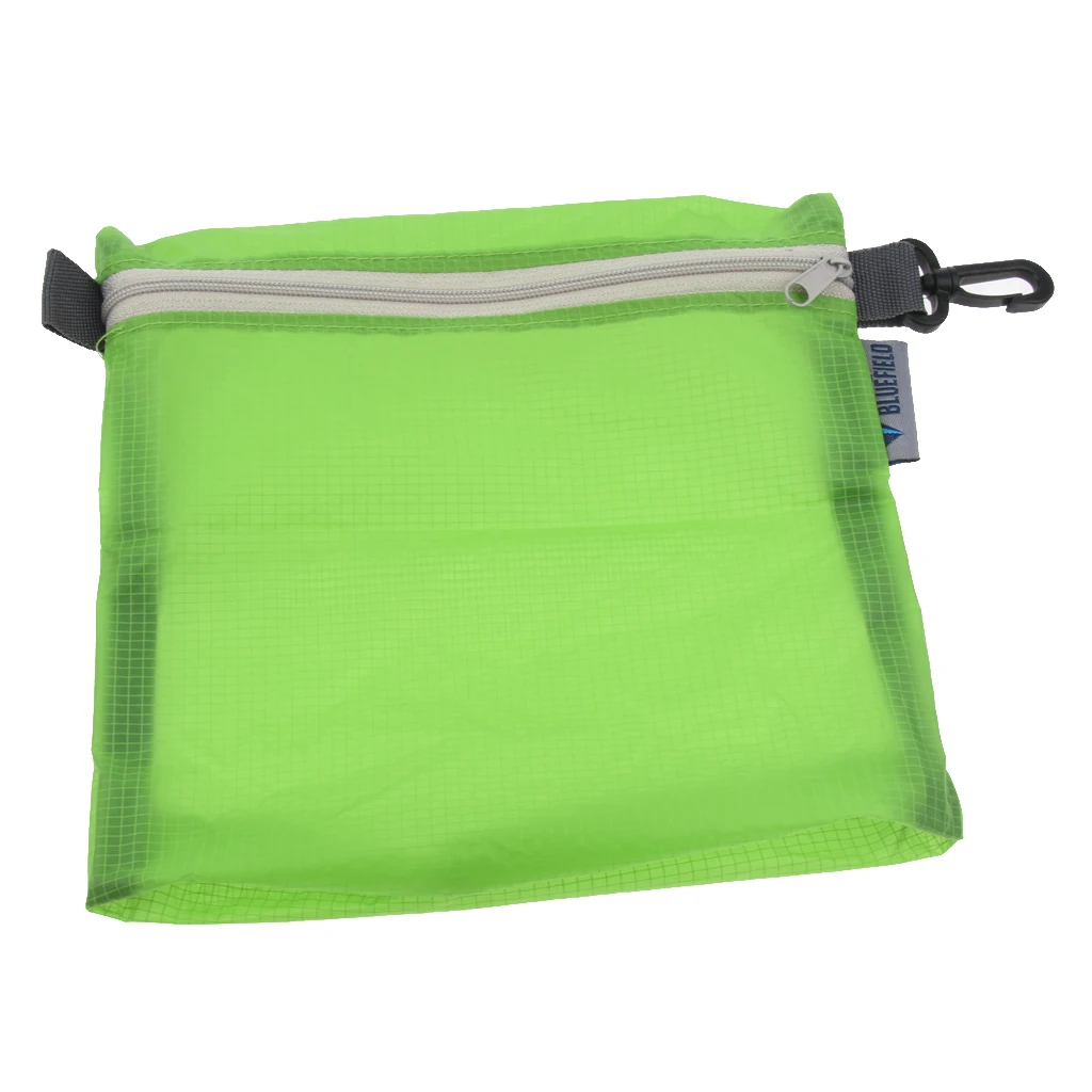 pea green Нейлоновый туалет для путешествий, Комплект косметичка на молнии, легкая портативная походная сумка для скалолазания - Цвет: pea green