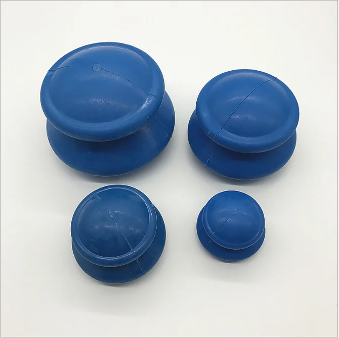 

Chinese Cupping Therapy Natural Rubber Suction Cupping Set Cups(4 cups) Vacuum Cupping Massage