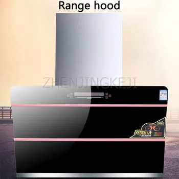 

Home Range Hood Large Suction Touch Type European Side Deep Mask Type Wall-mounted Suction Rounded Somatosensory Range Hood