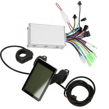 

New Electric Bike Controller 36V/48V 350W Electric Bicycle Scooter Brushless Motor Controller with Waterproof LCD Display Panel