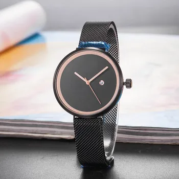 

Luxury Fashion Quartz Watch Ladies Mesh Stainless Steel Strap Best Selling Women Casual Watches aaa Brand Simple Watch Montres