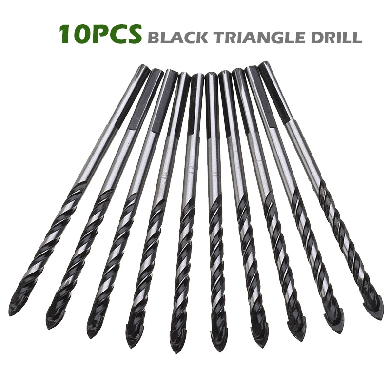 

10 шт./компл. вольфрамовый карбид 6 мм наконечник для керамической плитки Стеклянная Буровая головка Открыватель вольфрамовый Карбид Буровая головка детали для электроинструмента
