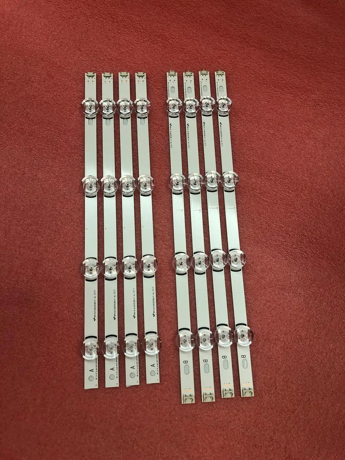 Комплект) 8 шт. светодиодный фонарь для LG 42LF580V 42LB570V 42LB LC420DUE FG innotek DRT 3,0 42 A B 6916L-1956E 1957E 6916L-1709A 1710A