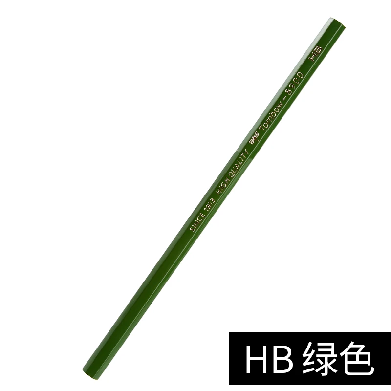12pcs HB 12 шт./кор. Tombow 8900 Рисование эскизов карандаша 2 H/H/2B/B/HB графит Эскиз Высокое качество Неломающийся грифель Япония товары для рукоделия - Цвет: 12pcs HB