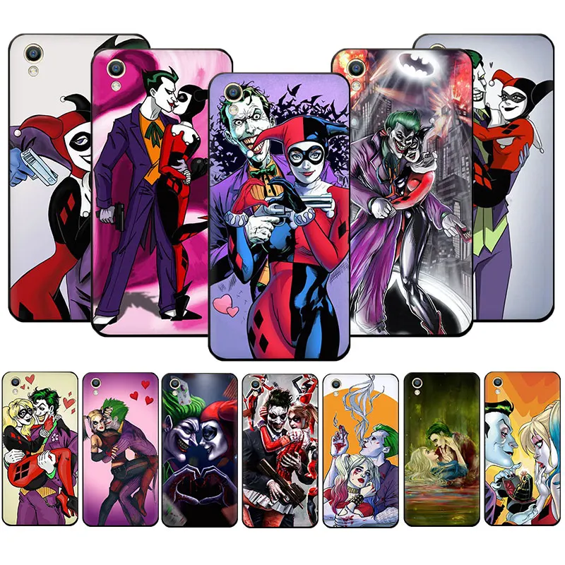 Джокер любовь harley OPPO Realme C2 C3 6 A8 A12 A31 A52 A72 A92 A92S A91 F15 найти X2 Pro 2020 ТПУ Мягкий