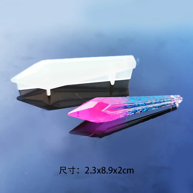 MJ-490 Высушенный Цветок Силиконовые УФ из эпоксидной смолы плесень DIY ювелирные изделия инструмент ювелирные изделия кристалл алмазные формы - Цвет: MJ-490