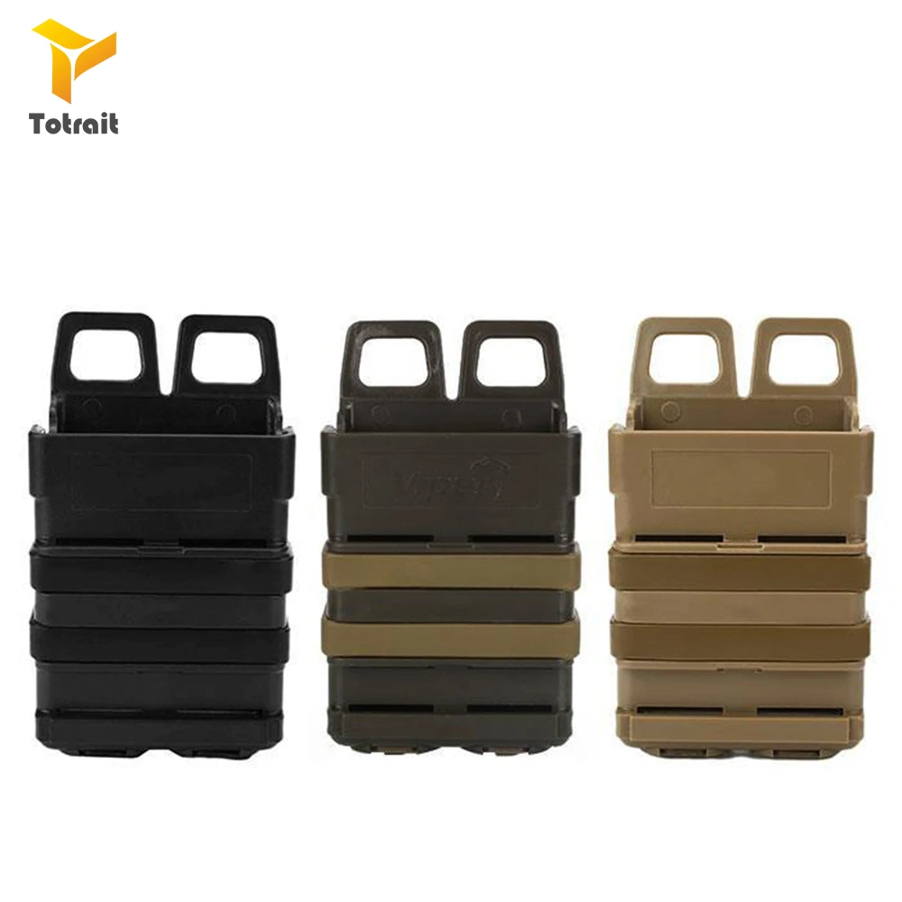 

Tactical FastMag 5.56 .223 Magazine Pouch Fast Mag Holster for MOLLE System two sets Black Green Tan Hunting Accessories