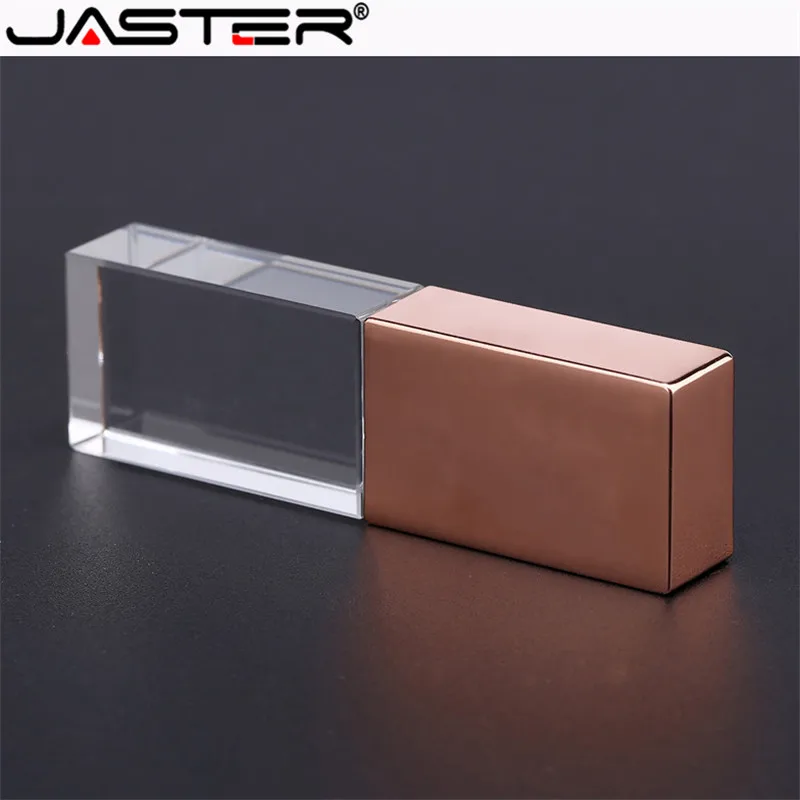 JASTER, настоящая емкость, Кристальный USB флеш-накопитель, флешка, 8 ГБ, 16 ГБ, 32 ГБ, 64 ГБ, 128 ГБ, карта памяти, внешний накопитель