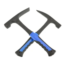 Высокоуглеродистая сталь геологический стратиграфический молоток рок pick геологический поиск ручные инструменты Плоский/острый наконечник снижение удара