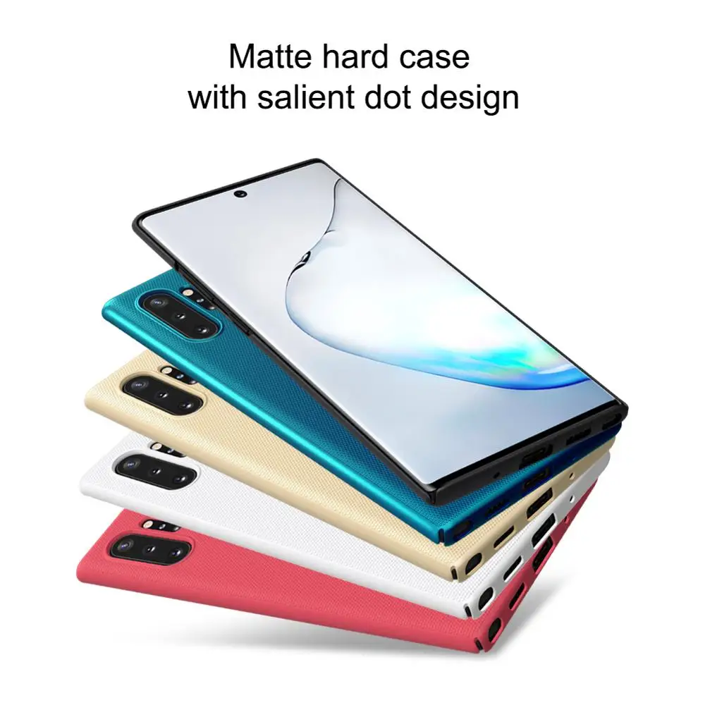 Чехол для Samsung Note 10 9 8 чехол S10 S9 S8 Plus Матовый Жесткий Nillkin из поликарбоната A10 A20 A30 A40