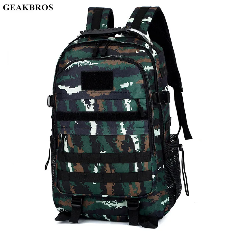 45L Hiking Backpack Outdoor School Travel Military Camping Tactical Travel Bag 