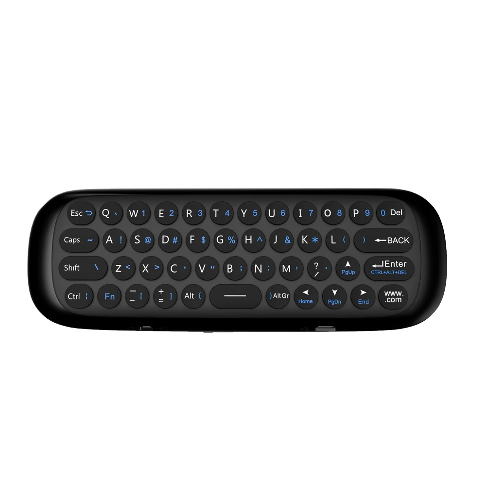 Wechip W1 Air Mouse Wireless Keyboard 2.4G Rechargeable Remote Control for PC/TV/Android TVBox 19 H9e70ae30e0d14adc84148adeef56eb4ae