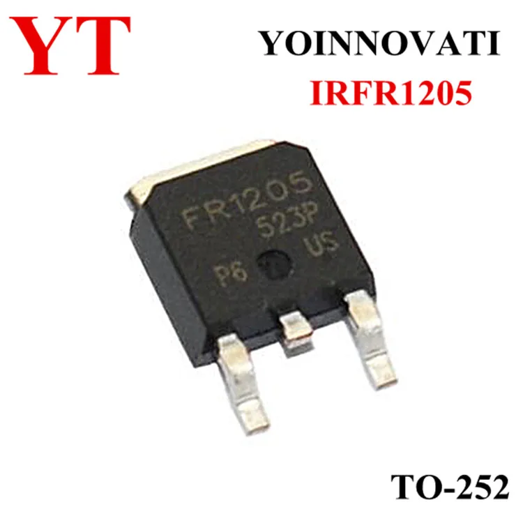 

100 шт./лот IRFR1205 IRFR1205TRPBF FR1205 TO-252 IC лучшее качество