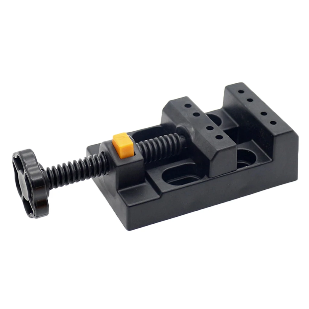 DIY Jaw Bench Clamp Drill Press Vice Open Parallel Mini Table Vise Jewelry Tools