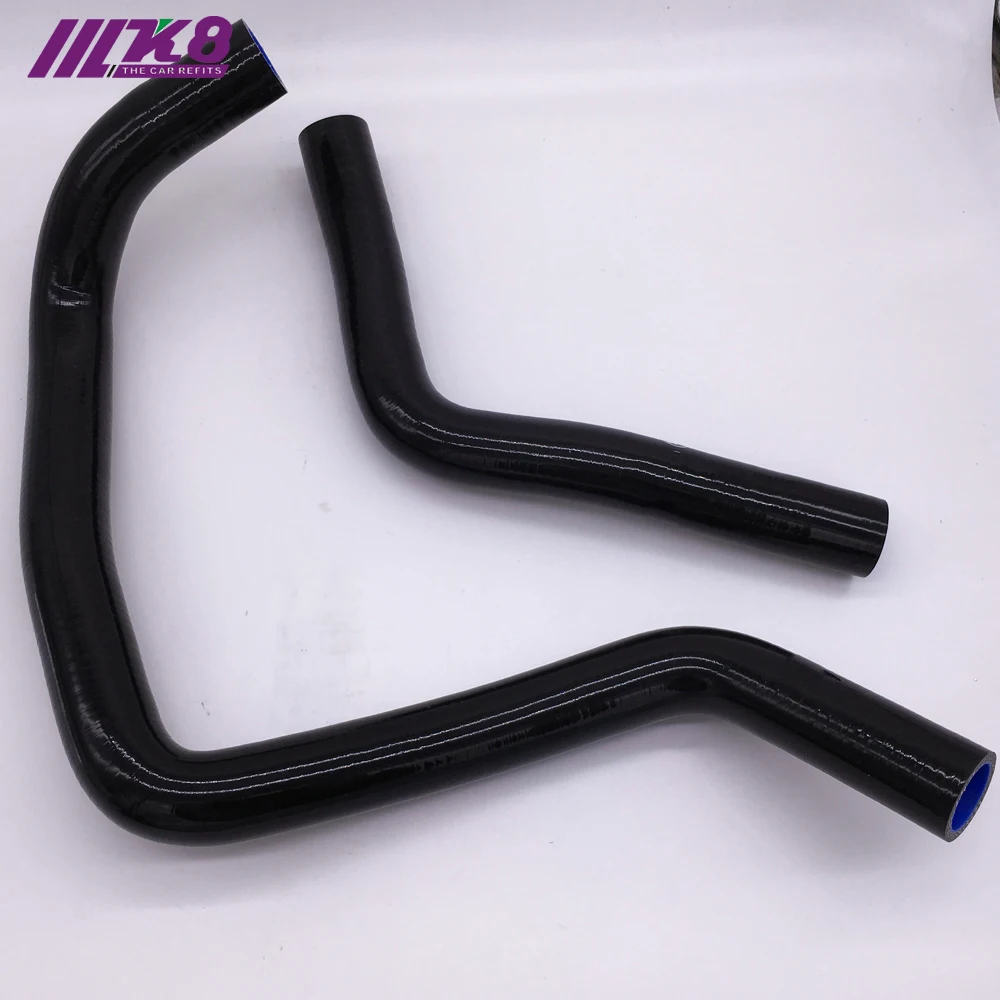 Silicone Radiator Hose Fit For  HONDA CIVIC EK3 B16 B18 K8 92-98  (2 PCS) red/blue/black