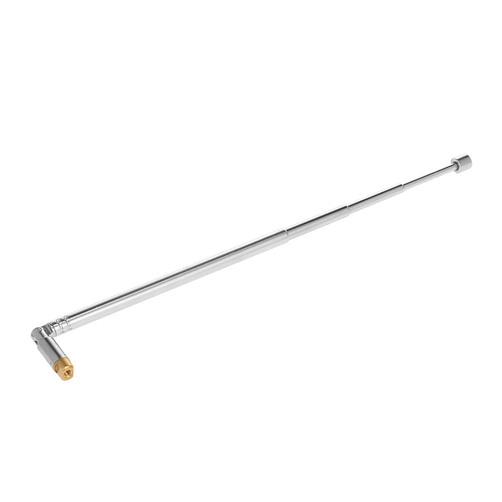 Telescopic FM Radio Antenna 4 Sections Antenna 360° Rotatable