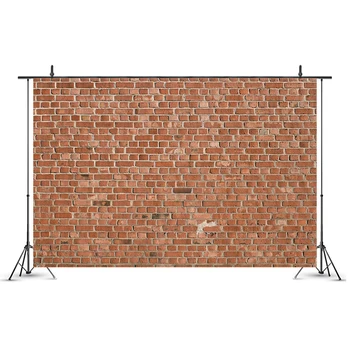 

Rural Red Brick Wall Theme Party Backdrop Baby Shower Kids Birthday Party Decoration Photo Studio Photography Background Props