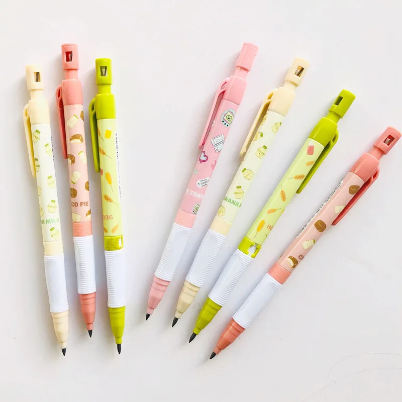 48 шт./лот 2,0 мм механический карандаш для мороженого Милая автоматическая ручка для детей подарок школьные офисные принадлежности