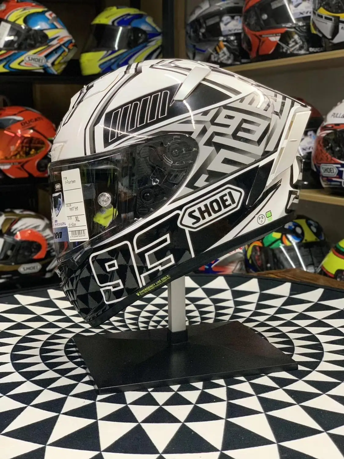 Helm Shoei Tc1 X14 Marquez SHOEI, 