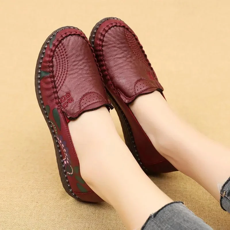 Designer Rijden Schoenen Vrouwen Bloemen Geplooide Loafers Retro Flats  Goedkope Ouderen Wandelschoenen 2021 Dames Slip Op Loafers Schoenen|Platte  damesschoenen| - AliExpress