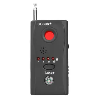

New CC308+ Wireless Signal Bug Detector Pinhole-proof Camera Eavesdropper Privacy Protector GPS Finder Tracker Dropshipping