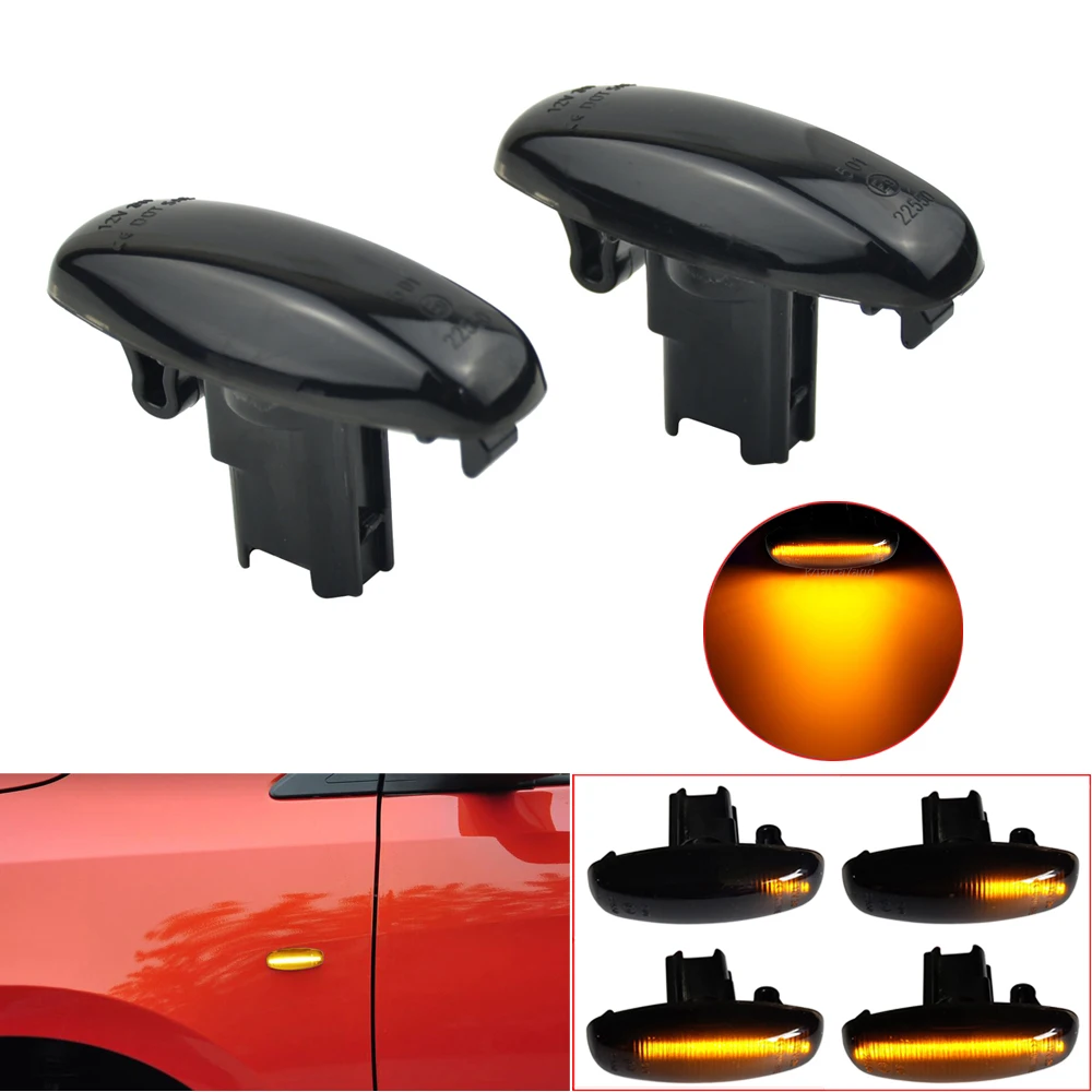 2 шт. светодиодный боковые габаритные ретранслятор светильник сигнала поворота