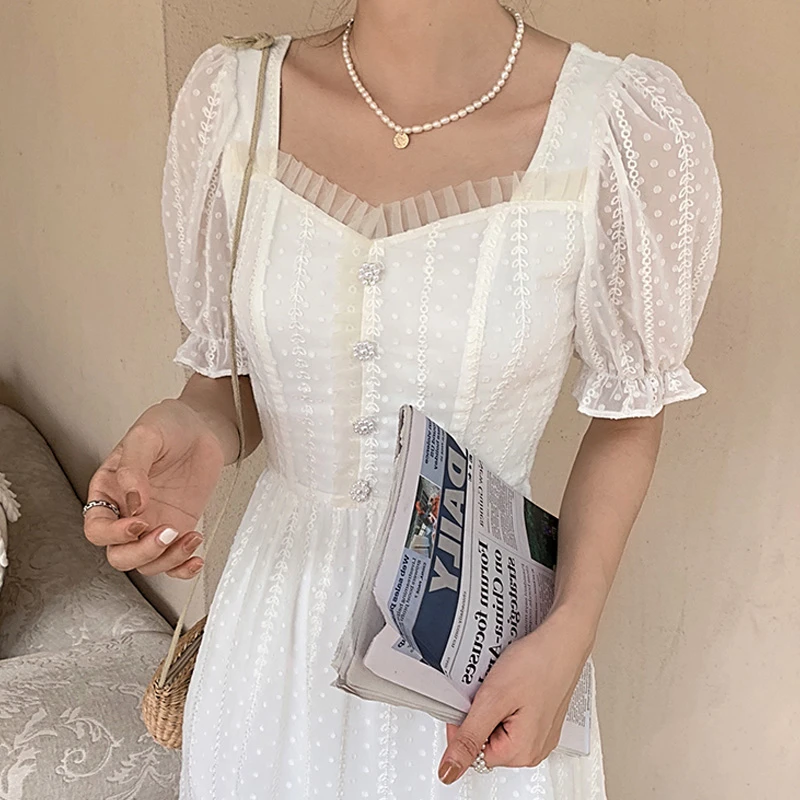 mid calf swing dress