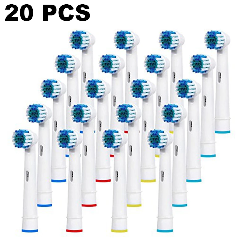 20 шт. сменные насадки для щёток зубных щеток Braun Oral B D12 d16 d29 d20 d32 oc20 d10513 Db4510k 3744 3709 3757