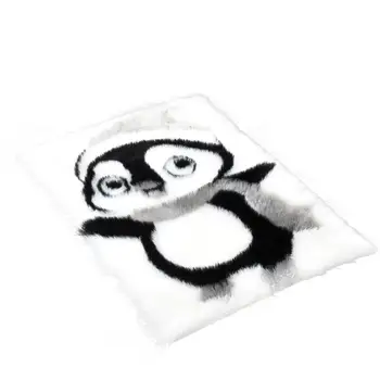 

DishyKooker Cute Cartoon Plush Rugs Home Warm Floor Carpets for Living Room Bedroom