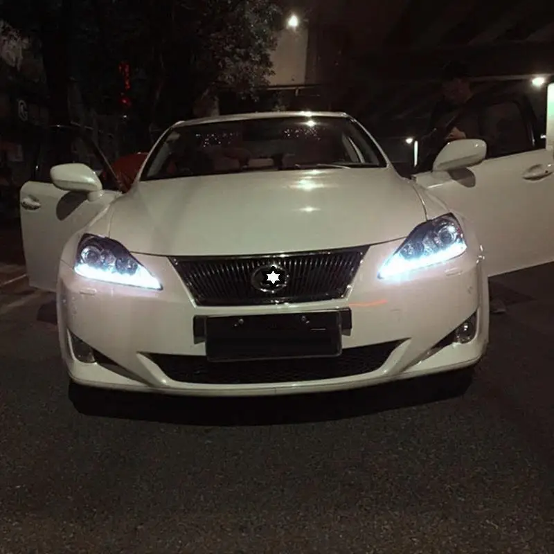 Neblineros Para Стайлинг Drl Led авто Automovil автомобильное освещение фары Задние огни 06 07 08 09 10 11 12 для Lexus IS серии