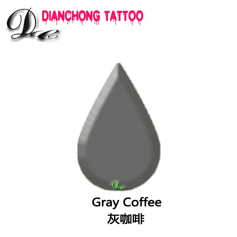 Gray Coffee Перманентный макияж бровей пигмент для татуировки бровей microblding пигмент чернила макияж продукты Кофе Цвет чернила для микроблейдинга бровей - Цвет: Gray Coffee