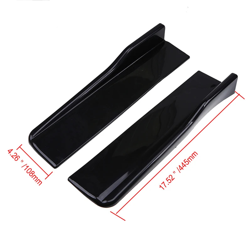 POSSBAY боковая юбка кузова автомобиля качалка разветвители Лопата против царапин