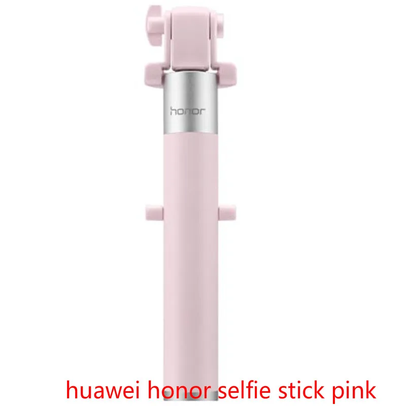 selfie stick pink huawei Honor монопод проводной селфи палка выдвижной ручной затвор для huawei EMUI2.3, IOS5, Android4.3 выше системы - Цвет: selfie stick pink
