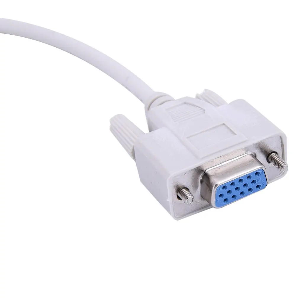 Разветвитель VGA SVGA с 1 шт. на 2 монитора папа двойных Мама Y образным адаптером 15