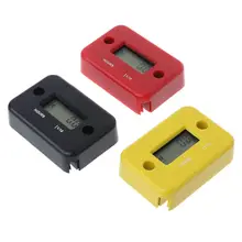 Цифровой счетчик часов водонепроницаемый ЖК-дисплей для велосипеда мотоцикла ATV Снегоход Морская Лодка Лыжная грязь газовый двигатель