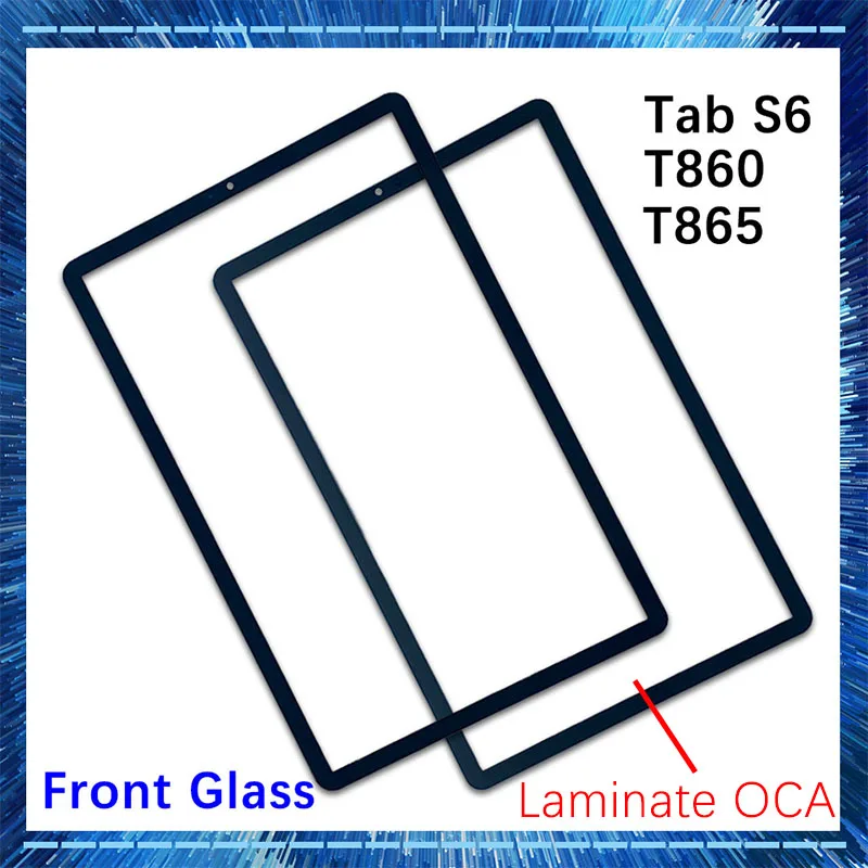 NewForSamsungGalaxyTabS6T860T865FrontGlassNoTouchDigitizer