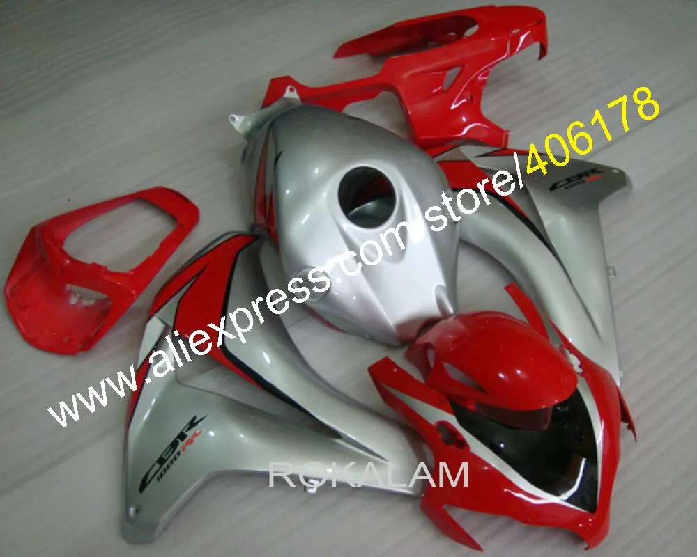 2008 2009 For Honda CBR1000RR 08-11 Fireblade Deals 2008-2011 Red Silver Motorcycle Fairings (Injection Molding) | Автомобили и
