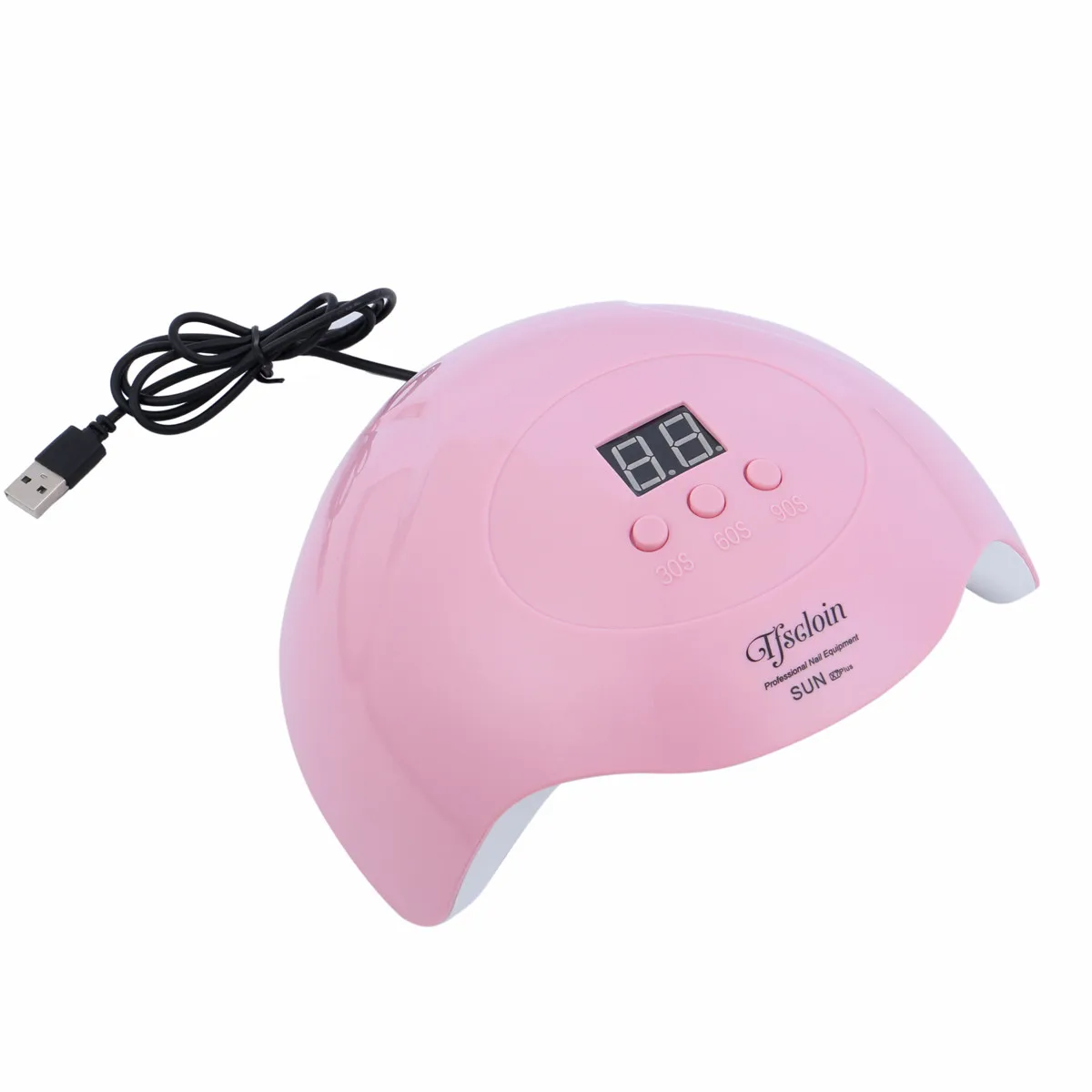 SUNONE 48W UV LED Lamp Nail Dryer 30 Light Beads for Curing Gel Nail Manicure Tools - Цвет: SUN x7Plus Pink