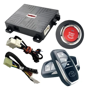Cardot-Alarma de coche sin llave con llave Pulsar botón inteligente, para Landcruiser