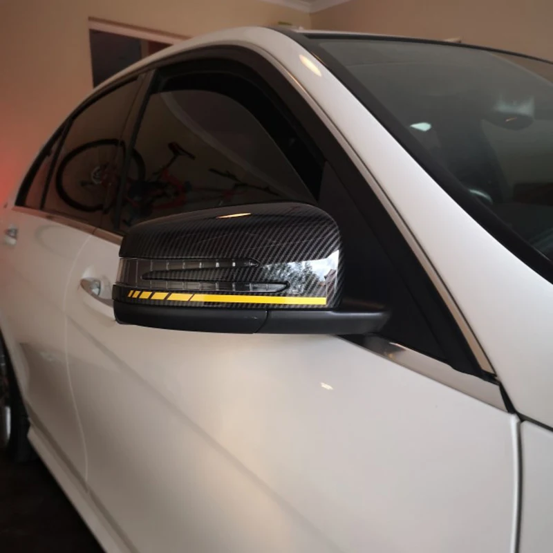 1 пара Зеркала заднего вида ABS аксессуары для A B C E W176 W246 W204 W212 NJ88