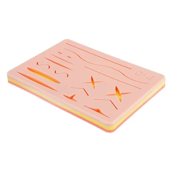 

Accessories Simulated Wound Silicone Surgical Nurse Science Pad Tool Human Skin Model Doctor Training Suturing Practice Teaching
