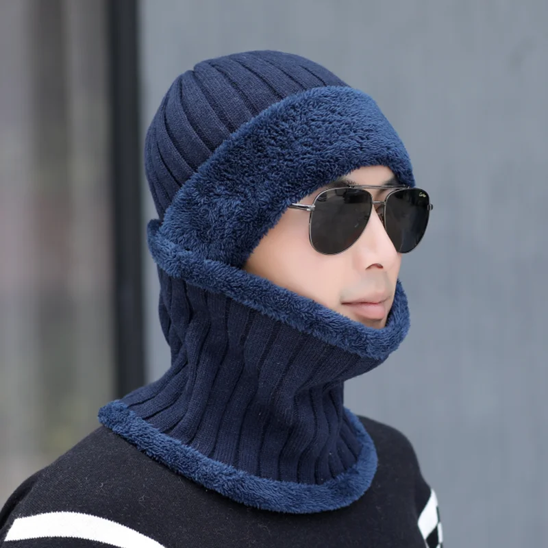 BINGYUANHAOXUAN, вязаная шапка для мужчин, одноцветная, Вязанная, шерсть, Skullies Beanies, женская, осенняя, зимняя, уличная шапка, шапки