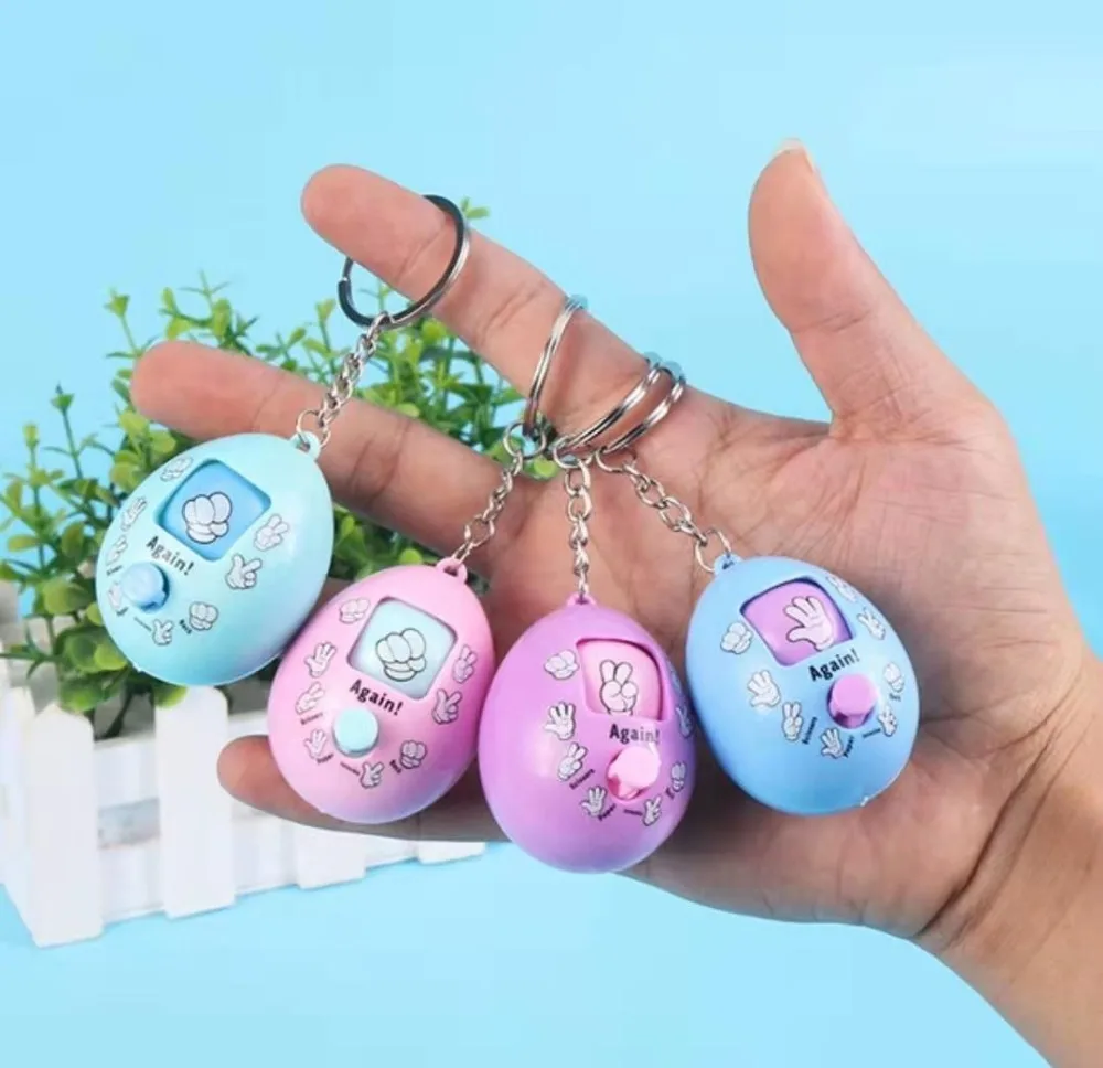 2 шт. Новинка игрушка Мультфильм Креативные скучные рок-бумага-ножницы догадка кулак лицо твист игрушка экзотический мультфильм кукла отчет шалость