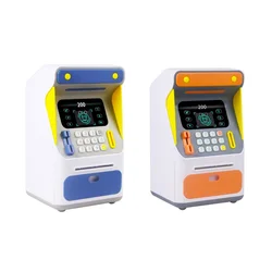 Tirelire électronique en papier laminé, cadeau de noël, faux reconnaissance faciale, caisse enregistreuse ATM 