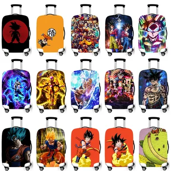 

Luggage Protective Cover Case For Elastic 18-32 Inch Suitcase Protective Cover Cases Covers Travel Accessories DRAGON BALL T1221