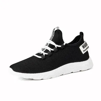 

2020 Breathable Casual Shoes Men with Laces Men Sneakers Mesh Mens Shoes Casual Non-slip Tenis Masculino Zapatillas Hombre