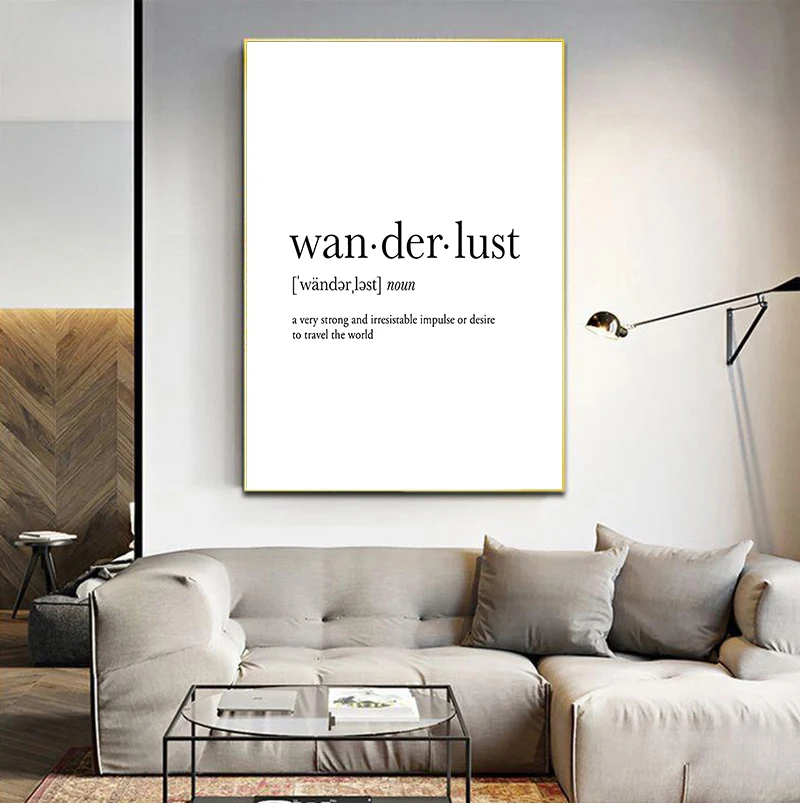 Wanderlust Defini o Impress o Viagem Presente Faculdade Dormit rio 